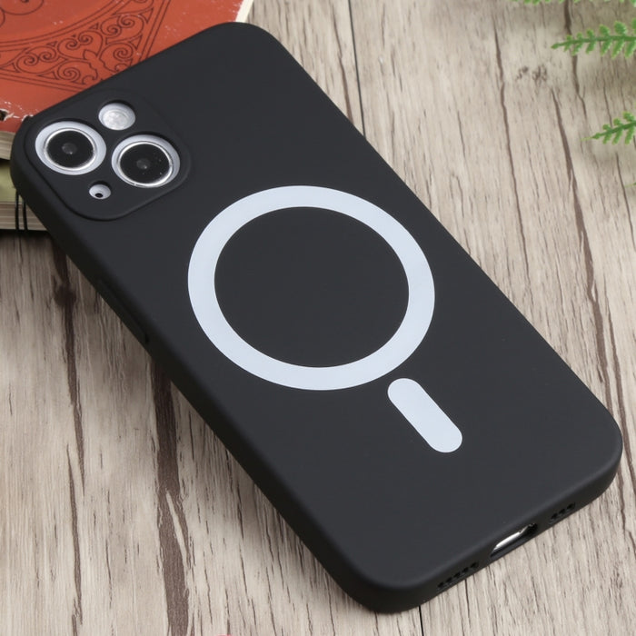 Estuche Magsafe a prueba de golpes de silicona líquida