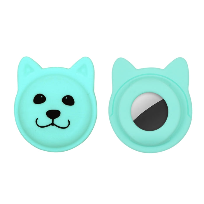 Cute Cartoon Pet Collar Anti-lost Tracker Funda de silicona para AirTag