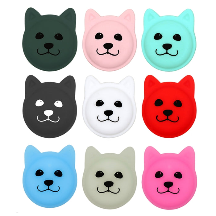 Cute Cartoon Pet Collar Anti-lost Tracker Funda de silicona para AirTag