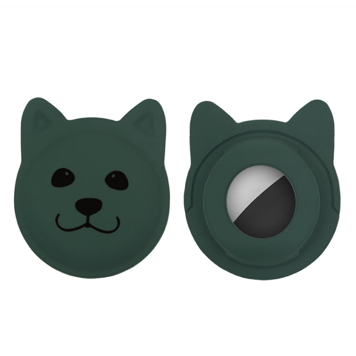 Cute Cartoon Pet Collar Anti-lost Tracker Funda de silicona para AirTag