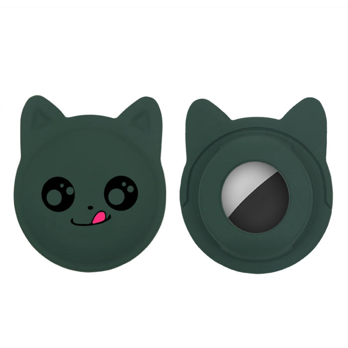 Cute Cartoon Pet Collar Anti-lost Tracker Funda de silicona para AirTag