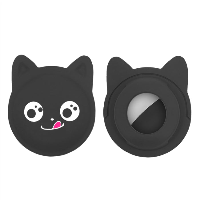Cute Cartoon Pet Collar Anti-lost Tracker Funda de silicona para AirTag