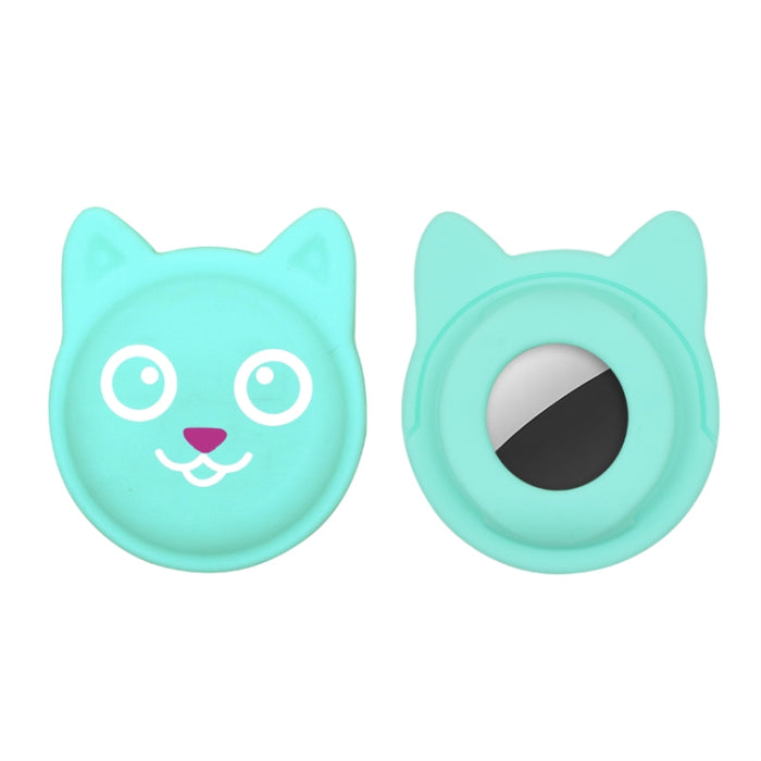 Cute Cartoon Pet Collar Anti-lost Tracker Funda de silicona para AirTag