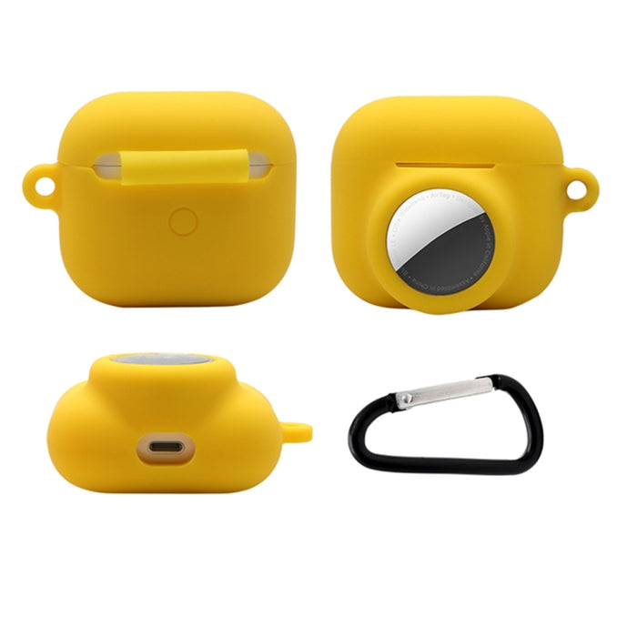 Funda protectora de silicona de cobertura total a prueba de golpes 2 en 1 para AirPods 3 / AirTag
