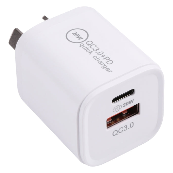 Cargador rápido 20WACB 20W QC3.0 + PD