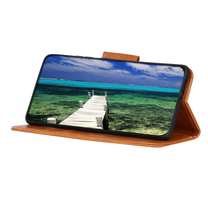 Mirren Crazy Horse Texture Funda de cuero con tapa horizontal para teléfono con soporte y ranuras para tarjetas y billetera, For Xiaomi Redmi Note 11 / Redmi Note 11 5G (China) / Poco M4 Pro 5G / Redmi Note 11T 5G(India)                                ...