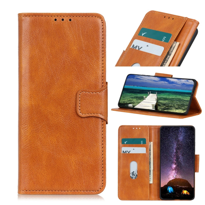 Mirren Crazy Horse Texture Funda de cuero con tapa horizontal para teléfono con soporte y ranuras para tarjetas y billetera, For Xiaomi Redmi Note 11 / Redmi Note 11 5G (China) / Poco M4 Pro 5G / Redmi Note 11T 5G(India)                                ...