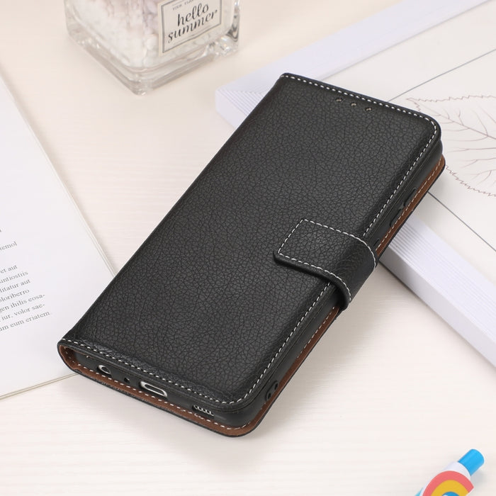 Litchi Texture Horizontal Flip Funda de cuero para teléfono con soporte y ranuras para tarjetas y billetera, For Xiaomi Redmi Note 11 Pro / Redmi Note 11 Pro+ 5G / Mi 11i