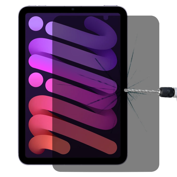 0.33mm 9H 2.5D Privacidad Antideslumbrante Película de vidrio templado para tableta a prueba de explosiones