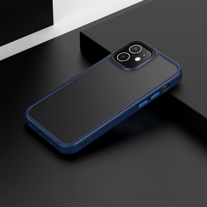 Estuche para teléfono a prueba de golpes con parte posterior esmerilada, For iPhone 12 / 12 Pro, For iPhone 12 Pro Max, For iPhone 11, For iPhone 11 Pro, For iPhone 11 Pro Max, For iPhone 12 mini