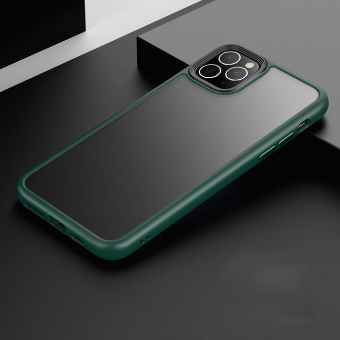 Estuche para teléfono a prueba de golpes con parte posterior esmerilada, For iPhone 12 / 12 Pro, For iPhone 12 Pro Max, For iPhone 11, For iPhone 11 Pro, For iPhone 11 Pro Max, For iPhone 12 mini