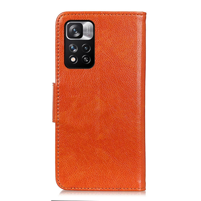 Estuche de cuero con tapa horizontal con textura de napa con soporte y ranuras para tarjetas y billetera, For Sony Xperia Pro-I, For Xiaomi Redmi Note 11 Pro, For Xiaomi Redmi Note 11