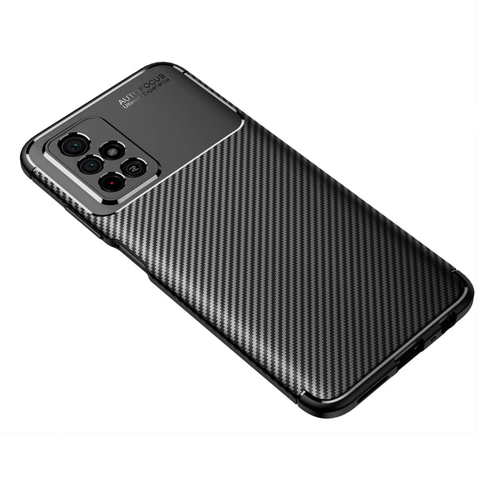 Funda de teléfono TPU a prueba de golpes con textura de fibra de carbono, For vivo S10e, For vivo T1, For Xiaomi Redmi Note 11 Pro, For Xiaomi Redmi Note 11 China