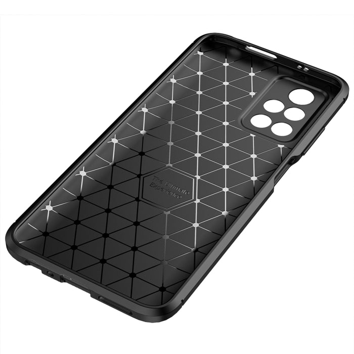 Funda de teléfono TPU a prueba de golpes con textura de fibra de carbono, For vivo S10e, For vivo T1, For Xiaomi Redmi Note 11 Pro, For Xiaomi Redmi Note 11 China