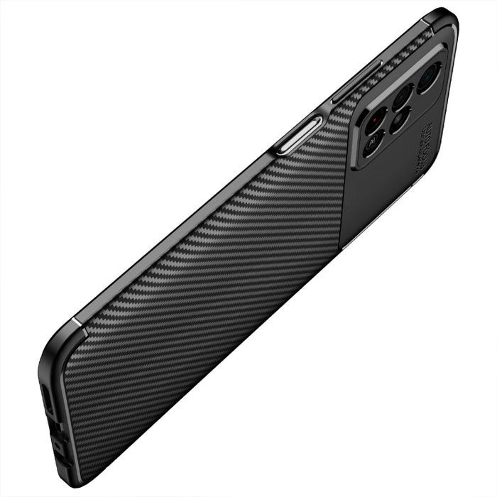 Funda de teléfono TPU a prueba de golpes con textura de fibra de carbono, For vivo S10e, For vivo T1, For Xiaomi Redmi Note 11 Pro, For Xiaomi Redmi Note 11 China