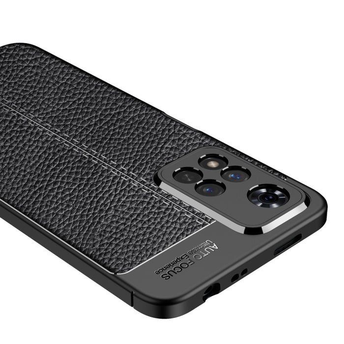 Litchi Texture TPU Funda para teléfono a prueba de golpes, For vivo S10e, For vivo T1, For Xiaomi Redmi Note 11 Pro, For Xiaomi Redmi Note 11