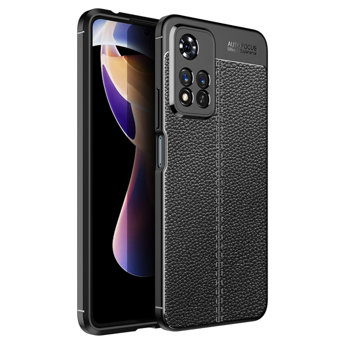 Litchi Texture TPU Funda para teléfono a prueba de golpes, For vivo S10e, For vivo T1, For Xiaomi Redmi Note 11 Pro, For Xiaomi Redmi Note 11