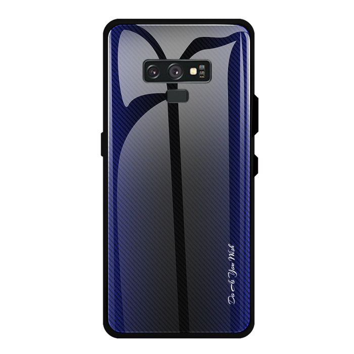 Estuche protector de vidrio degradado de textura