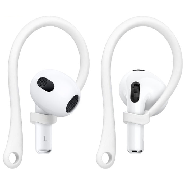 1 par de auriculares inalámbricos imak, cordón antipérdida de silicona, gancho para la oreja