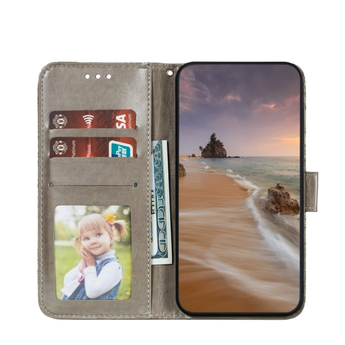 Estuche para teléfono de cuero con flores de encaje con soporte y ranuras para tarjetas y billetera y marco de fotos, For Samsung Galaxy S22 5G, For Samsung Galaxy S22 Ultra 5G, For Samsung Galaxy S22+ 5G, For Xiaomi Redmi Note 11                      ...