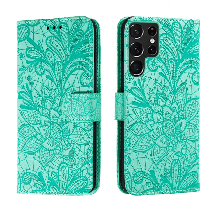 Estuche para teléfono de cuero con flores de encaje con soporte y ranuras para tarjetas y billetera y marco de fotos, For Samsung Galaxy S22 5G, For Samsung Galaxy S22 Ultra 5G, For Samsung Galaxy S22+ 5G, For Xiaomi Redmi Note 11                      ...