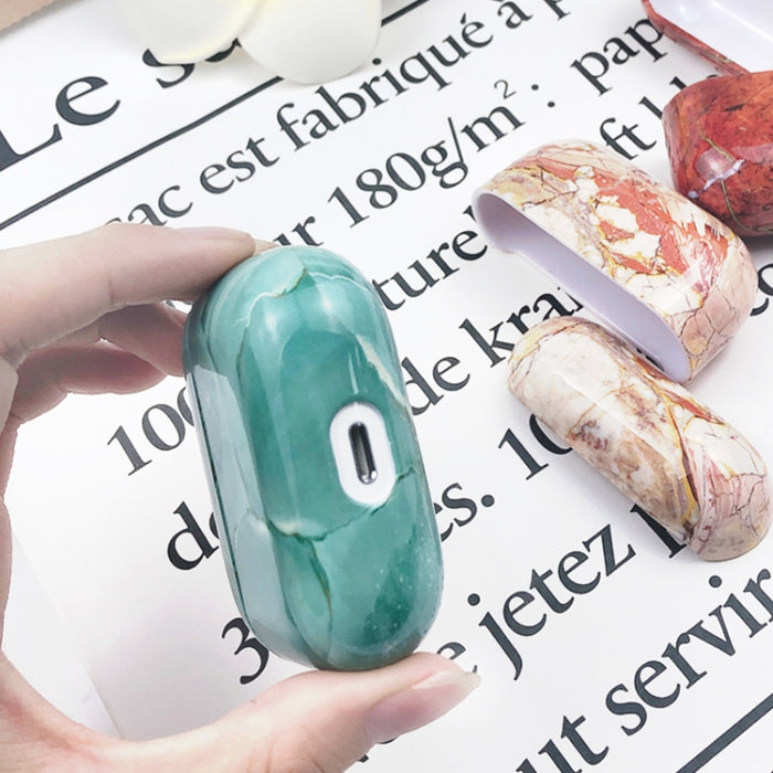 Para AirPods Pro 3 Marble Water Sticker Funda protectora para auriculares inalámbricos