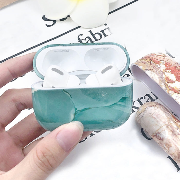 Para AirPods Pro 3 Marble Water Sticker Funda protectora para auriculares inalámbricos