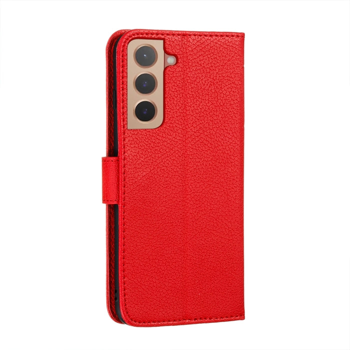 Caja del teléfono del cuero de la textura del litchi del modelo de la pluma con el soporte y las ranuras para tarjetas y la cartera, For Samsung Galaxy S22 5G, For Samsung Galaxy S22 Ultra 5G, For Samsung Galaxy S22+ 5G, For Xiaomi Redmi Note 11       ...