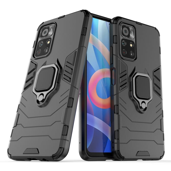Funda protectora para teléfono PC + TPU a prueba de golpes con soporte de anillo magnético, For OnePlus 9RT 5G, For Xiaomi Redmi Note 11 China / Poco M4 Pro 5G, For Xiaomi Redmi Note 11 Pro / Note 11 Pro+