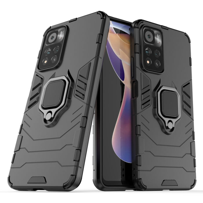 Funda protectora para teléfono PC + TPU a prueba de golpes con soporte de anillo magnético, For OnePlus 9RT 5G, For Xiaomi Redmi Note 11 China / Poco M4 Pro 5G, For Xiaomi Redmi Note 11 Pro / Note 11 Pro+