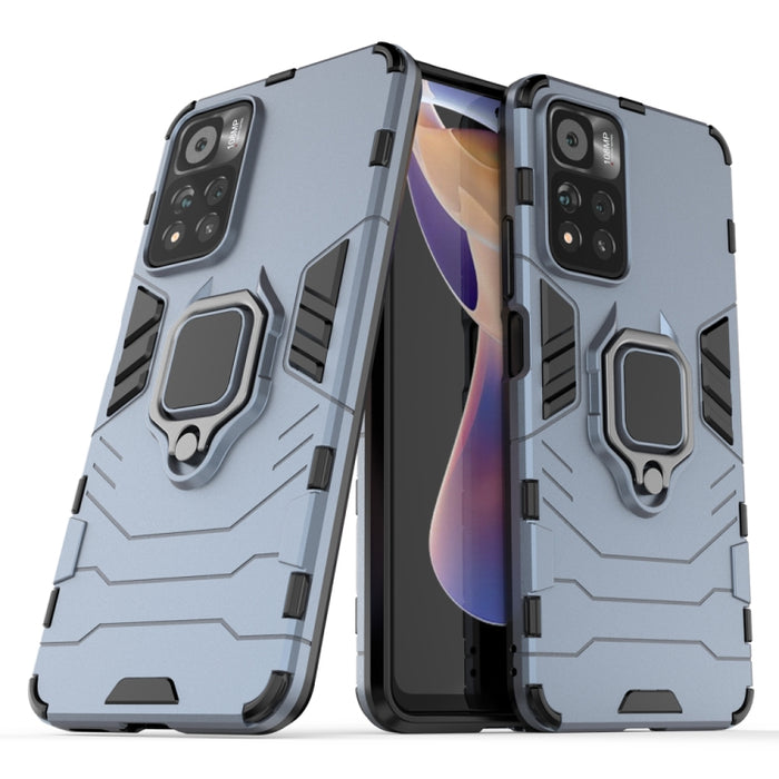 Funda protectora para teléfono PC + TPU a prueba de golpes con soporte de anillo magnético, For OnePlus 9RT 5G, For Xiaomi Redmi Note 11 China / Poco M4 Pro 5G, For Xiaomi Redmi Note 11 Pro / Note 11 Pro+