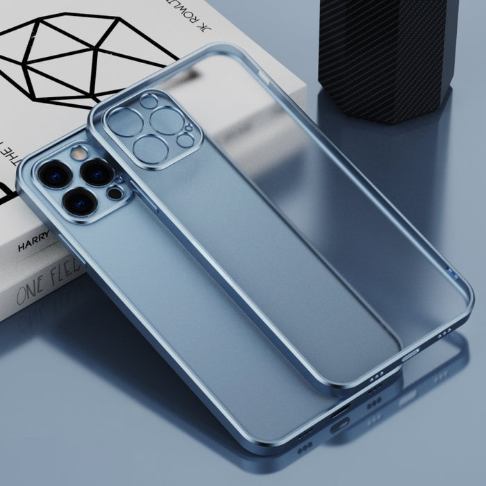 Estuche para teléfono esmerilado electrochapado