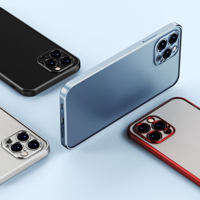 Estuche para teléfono esmerilado electrochapado