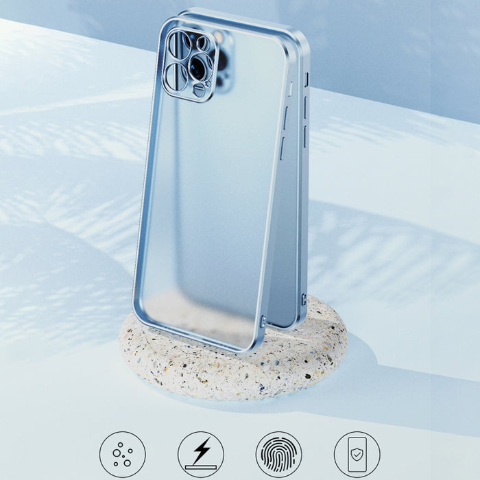 Estuche para teléfono esmerilado electrochapado