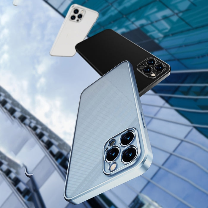 Estuche para teléfono esmerilado electrochapado