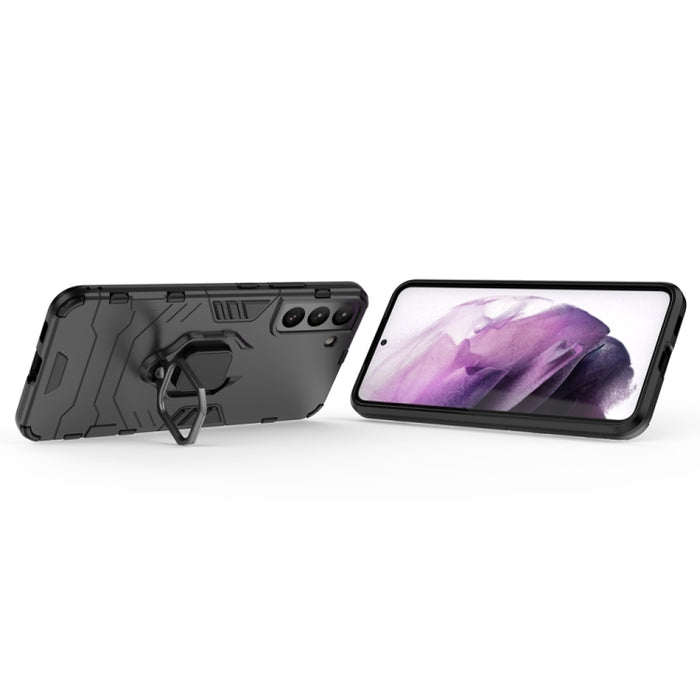 Funda protectora para teléfono PC + TPU a prueba de golpes con soporte de anillo magnético, For Xiaomi Redmi Note 11 Pro /Note 11 Pro+, For Samsung Galaxy S22 5G, For Samsung Galaxy S22+ 5G, For Samaung Galaxy S22 Ultra 5G