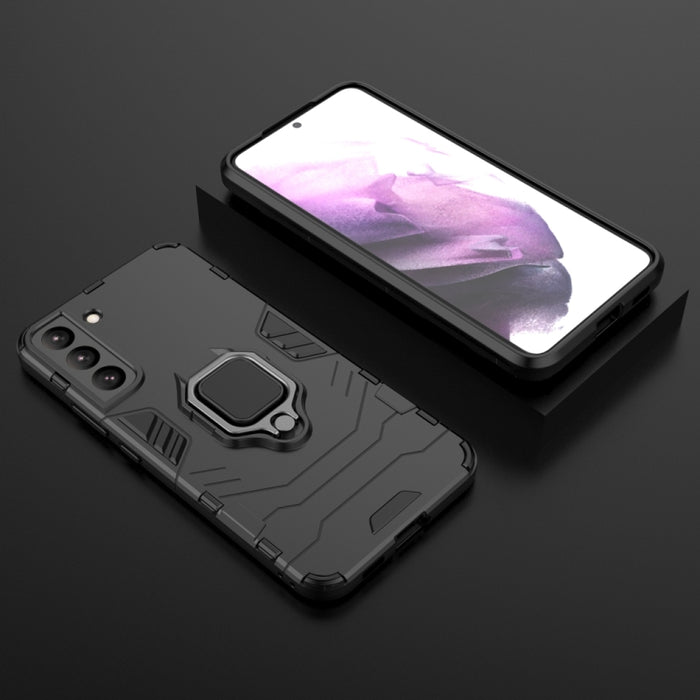 Funda protectora para teléfono PC + TPU a prueba de golpes con soporte de anillo magnético, For Xiaomi Redmi Note 11 Pro /Note 11 Pro+, For Samsung Galaxy S22 5G, For Samsung Galaxy S22+ 5G, For Samaung Galaxy S22 Ultra 5G