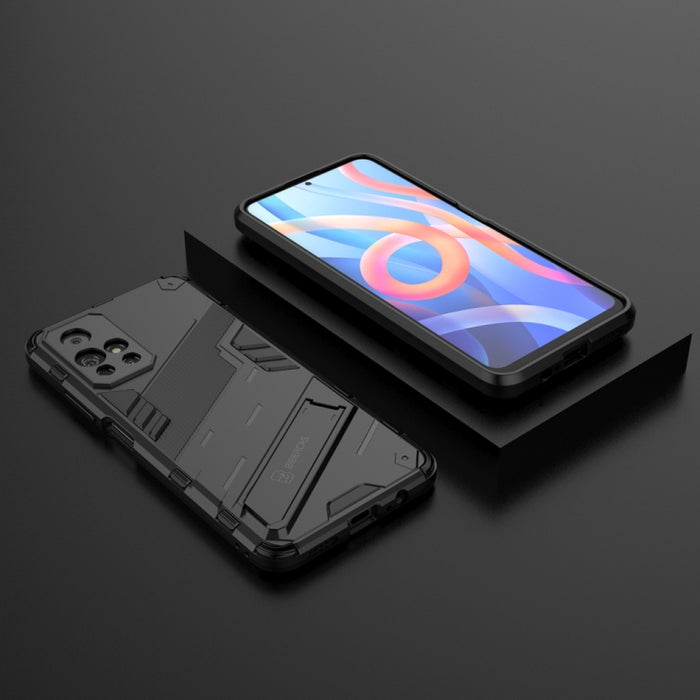 Punk Armor 2 en 1 PC + TPU Estuche para teléfono a prueba de golpes con soporte invisible, For Xiaomi Redmi Note 11 China, For Xiaomi Redmi Note 11 Pro / Note 11 Pro+