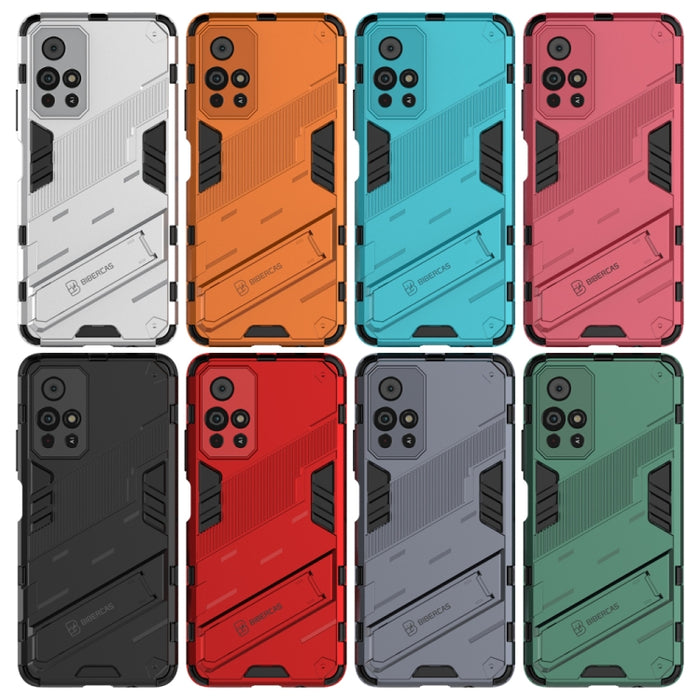 Punk Armor 2 en 1 PC + TPU Estuche para teléfono a prueba de golpes con soporte invisible, For Xiaomi Redmi Note 11 China, For Xiaomi Redmi Note 11 Pro / Note 11 Pro+