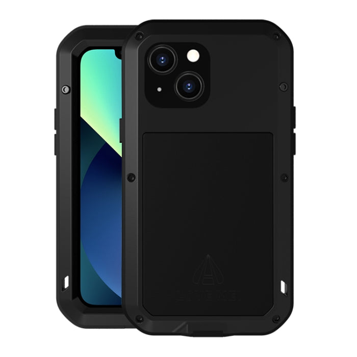 LOVE MEI Metal a prueba de golpes impermeable a prueba de polvo funda protectora para teléfono