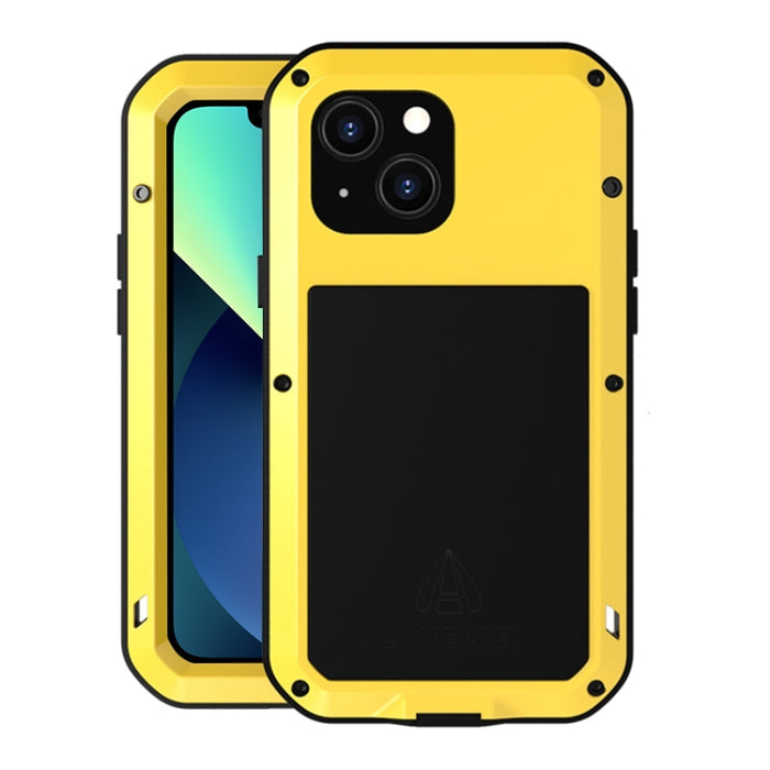 LOVE MEI Metal a prueba de golpes impermeable a prueba de polvo funda protectora para teléfono