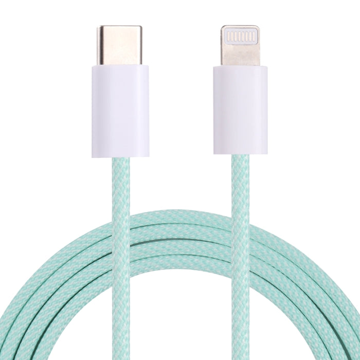 PD USB-C / Type-C a cable de datos de 8 pines, longitud del cable: 1 m