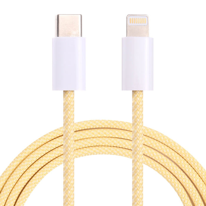 PD USB-C / Type-C a cable de datos de 8 pines, longitud del cable: 1 m