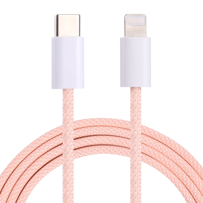 PD USB-C / Type-C a cable de datos de 8 pines, longitud del cable: 1 m