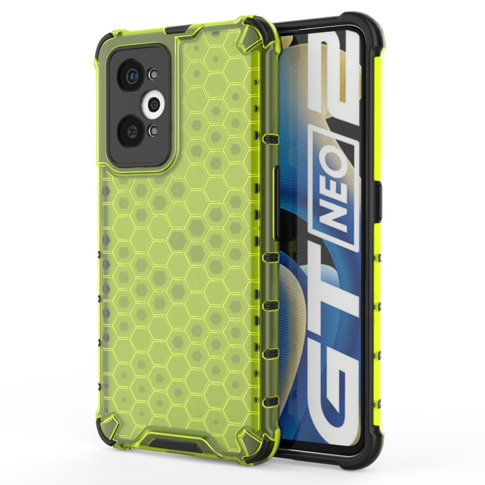 Caja del teléfono PC + TPU a prueba de golpes Honeycomb, For vivo iQOO Z5, For Xiaomi Redmi Note 11 5G, For Xiaomi Redmi Note 11 Pro 5G, For Huawei nova 8i, For OPPO K9 Pro 5G, For OPPO K9s 5G, For OPPO Realme GT Neo2 5G, For OPPO Realme Narzo 50A     ...