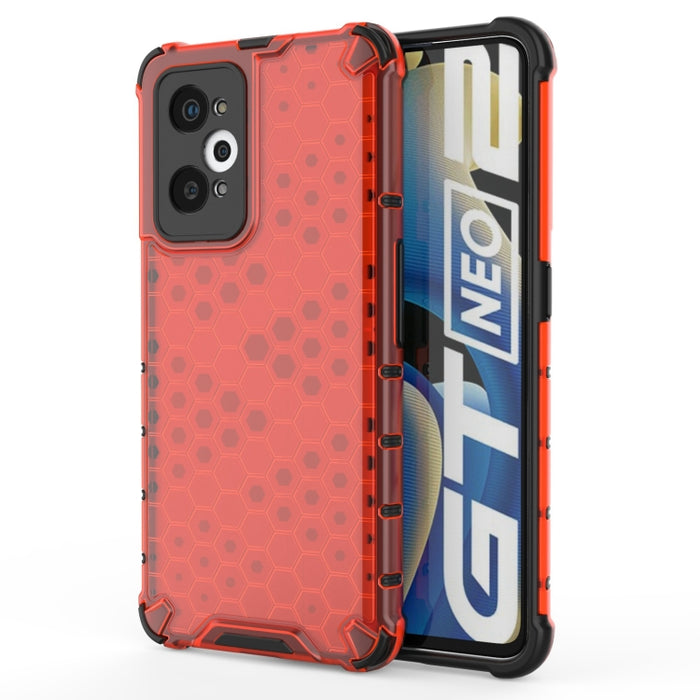 Caja del teléfono PC + TPU a prueba de golpes Honeycomb, For vivo iQOO Z5, For Xiaomi Redmi Note 11 5G, For Xiaomi Redmi Note 11 Pro 5G, For Huawei nova 8i, For OPPO K9 Pro 5G, For OPPO K9s 5G, For OPPO Realme GT Neo2 5G, For OPPO Realme Narzo 50A     ...