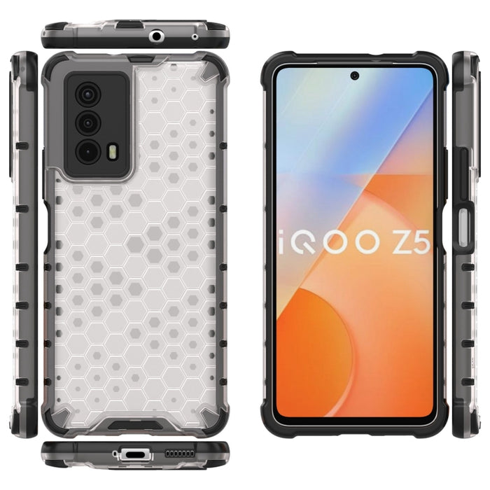 Caja del teléfono PC + TPU a prueba de golpes Honeycomb, For vivo iQOO Z5, For Xiaomi Redmi Note 11 5G, For Xiaomi Redmi Note 11 Pro 5G, For Huawei nova 8i, For OPPO K9 Pro 5G, For OPPO K9s 5G, For OPPO Realme GT Neo2 5G, For OPPO Realme Narzo 50A     ...