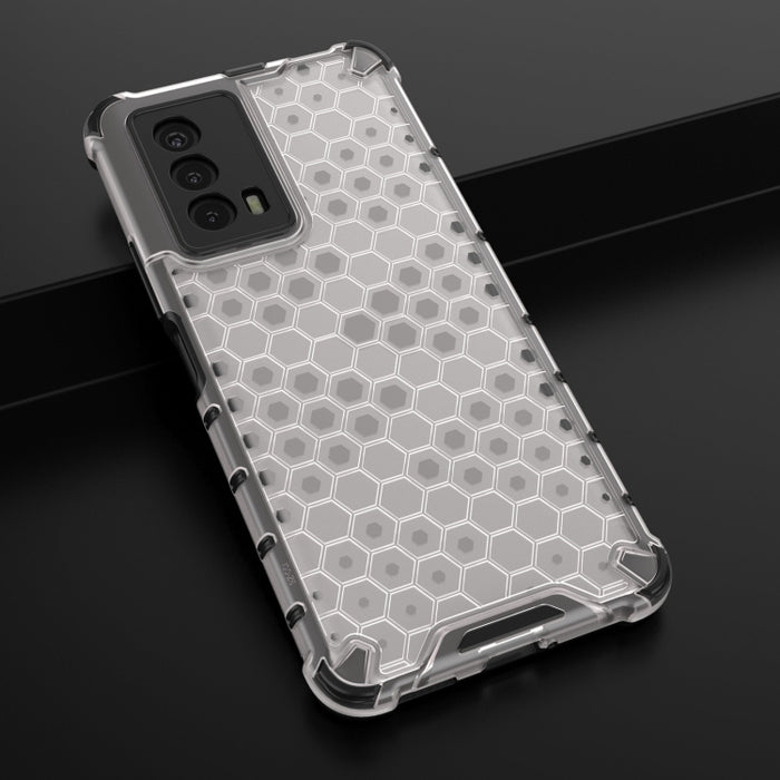 Caja del teléfono PC + TPU a prueba de golpes Honeycomb, For vivo iQOO Z5, For Xiaomi Redmi Note 11 5G, For Xiaomi Redmi Note 11 Pro 5G, For Huawei nova 8i, For OPPO K9 Pro 5G, For OPPO K9s 5G, For OPPO Realme GT Neo2 5G, For OPPO Realme Narzo 50A     ...