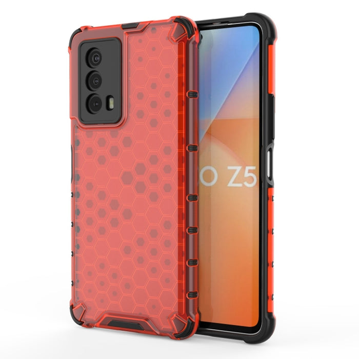 Caja del teléfono PC + TPU a prueba de golpes Honeycomb, For vivo iQOO Z5, For Xiaomi Redmi Note 11 5G, For Xiaomi Redmi Note 11 Pro 5G, For Huawei nova 8i, For OPPO K9 Pro 5G, For OPPO K9s 5G, For OPPO Realme GT Neo2 5G, For OPPO Realme Narzo 50A     ...