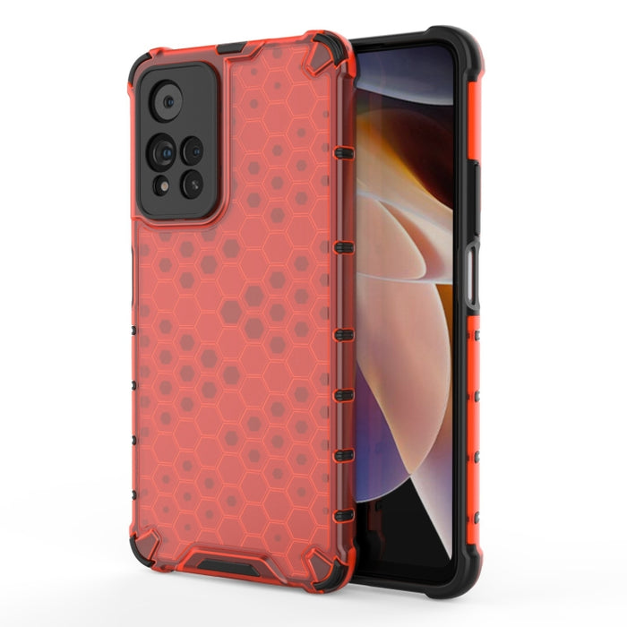 Caja del teléfono PC + TPU a prueba de golpes Honeycomb, For vivo iQOO Z5, For Xiaomi Redmi Note 11 5G, For Xiaomi Redmi Note 11 Pro 5G, For Huawei nova 8i, For OPPO K9 Pro 5G, For OPPO K9s 5G, For OPPO Realme GT Neo2 5G, For OPPO Realme Narzo 50A     ...